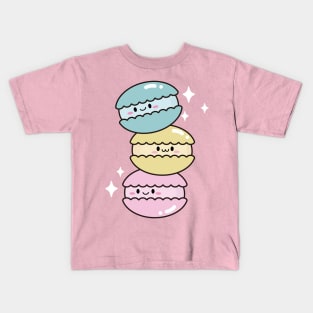 Cute Macaron Kids T-Shirt